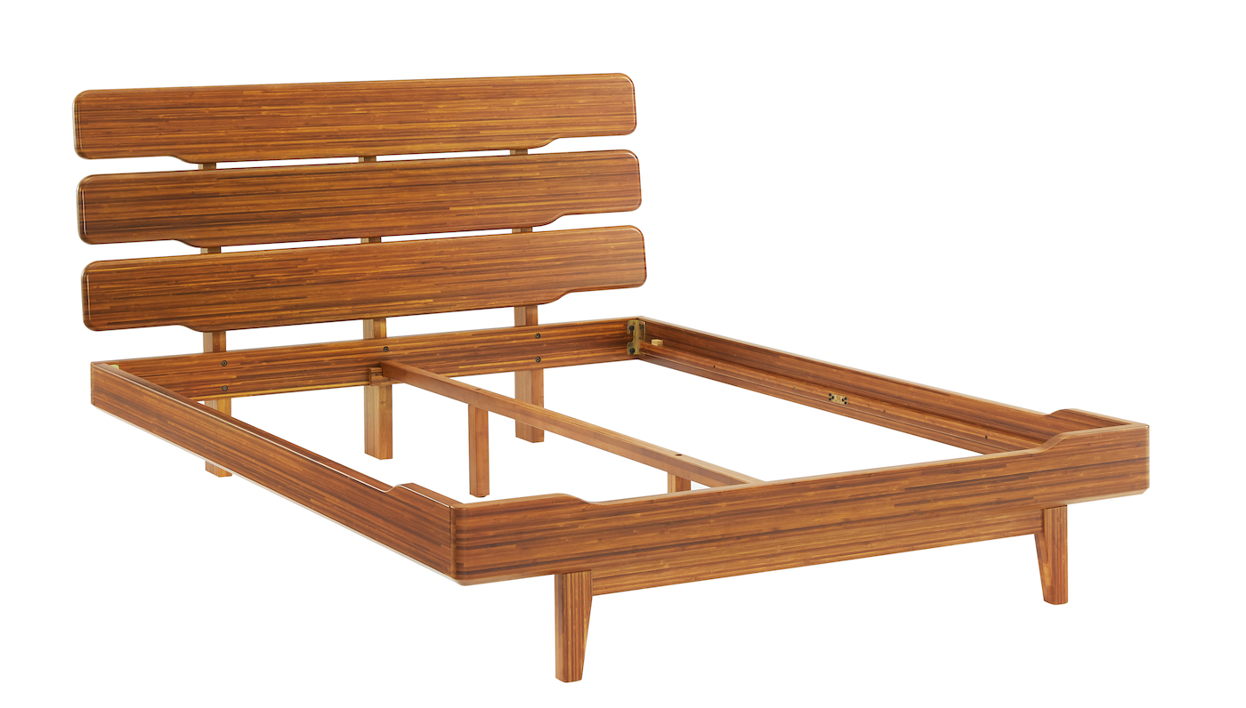 Greenington Currant Modern Bamboo California King Platform Bed