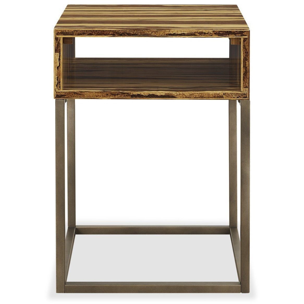 Greenington Modern Bamboo Toronto Solid Exotic Tiger Bamboo End table G0059T side tables - bamboomod