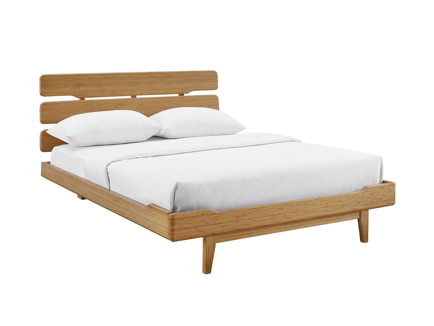 3pc Greenington Currant Modern Queen Platform Bedroom Set (Includes: 1 Queen Bed & 2 Nightstands)