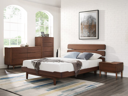 5pc Greenington Currant Modern Queen Platform Bedroom Set (Includes: 1 Queen Bed, 2 Nightstands, 2 Dressers)