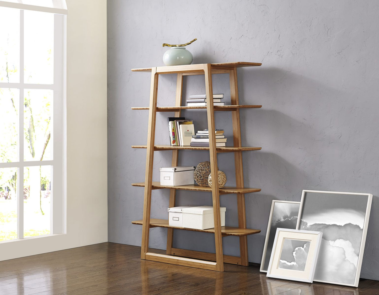 Greenington Currant Modern Bamboo Bookshelf