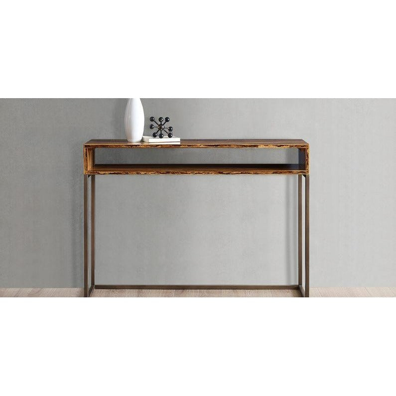 Greenington Modern Bamboo Toronto Solid Exotic Tiger Bamboo Console Table G0057T Side Tables - bamboomod