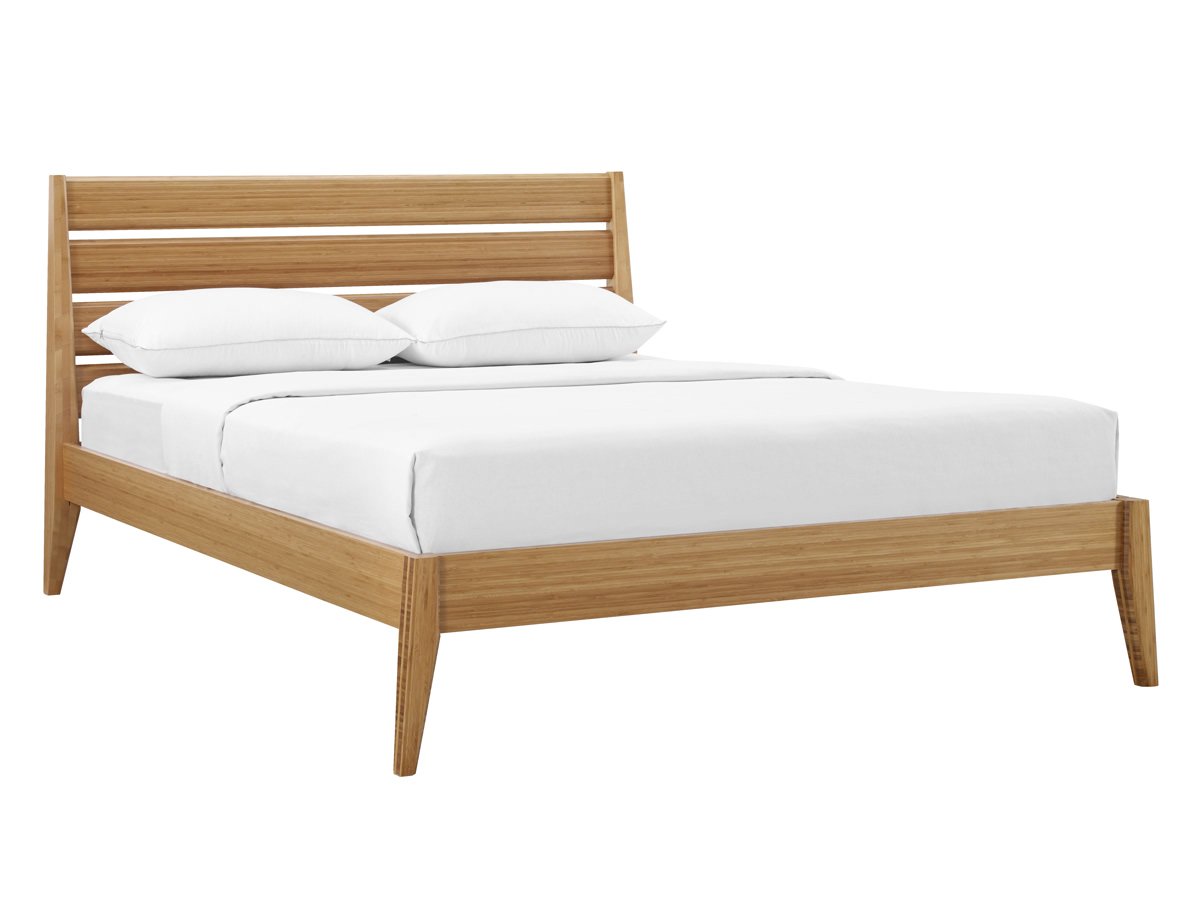 3pc Greenington Sienna Modern Bamboo Queen Bedroom Set (Includes: 1 Queen Bed & 2 Nightstands) Beds - bamboomod
