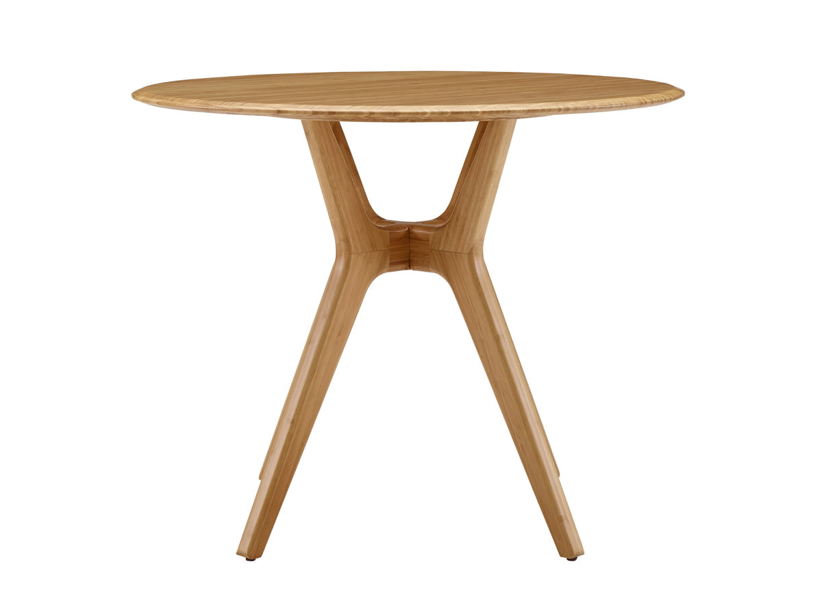 Greenington Sitka 36" Round Dining Table, Caramelized dining tables - bamboomod