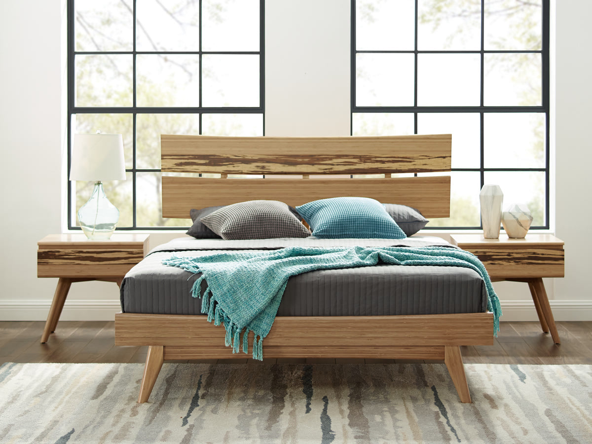 Greenington Azara Modern Solid Bamboo California King Platform Bed Beds - bamboomod
