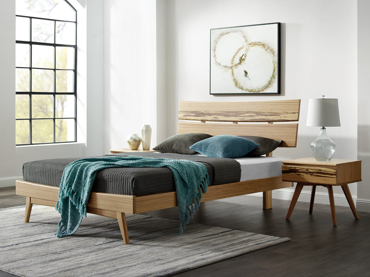 Greenington Azara Modern Solid Bamboo California King Platform Bed Beds - bamboomod