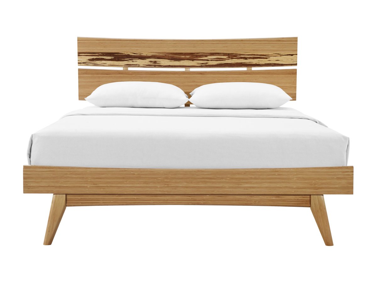 3pc Greenington Azara Modern Bamboo Queen Platform Bedroom Set (Includes: 1 Queen Bed & 2 Nightstands) Beds - bamboomod