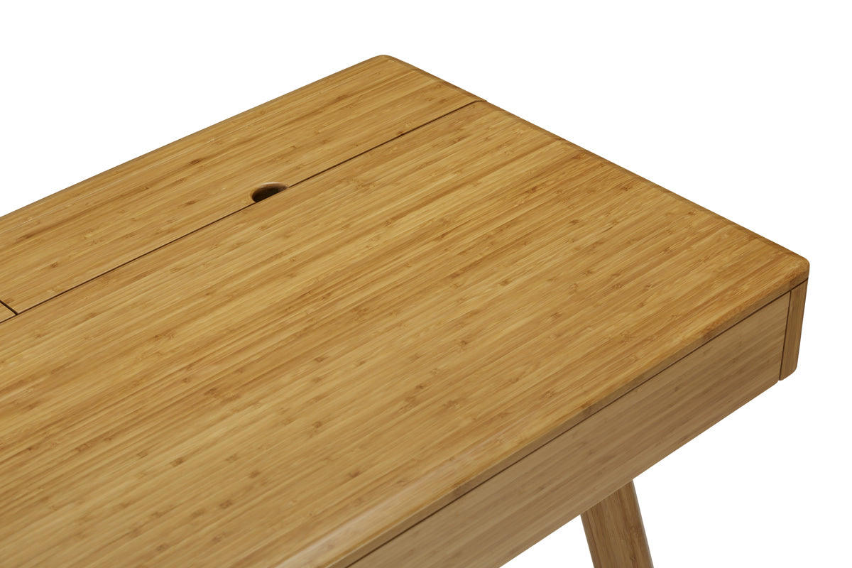 Greenington Jasmine Writing Desk, Caramelized - Side Tables - Bamboo Mod - 5