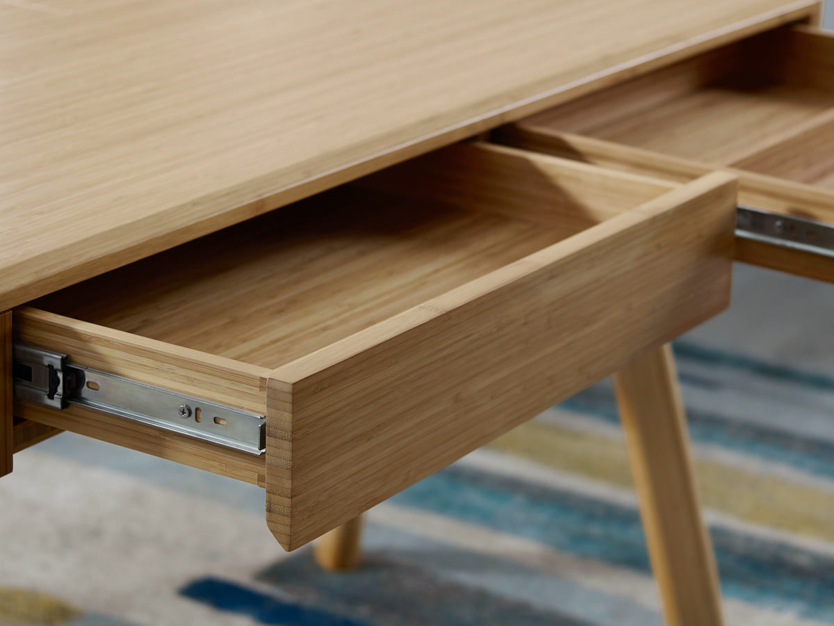 Greenington Jasmine Writing Desk, Caramelized - Side Tables - Bamboo Mod - 11