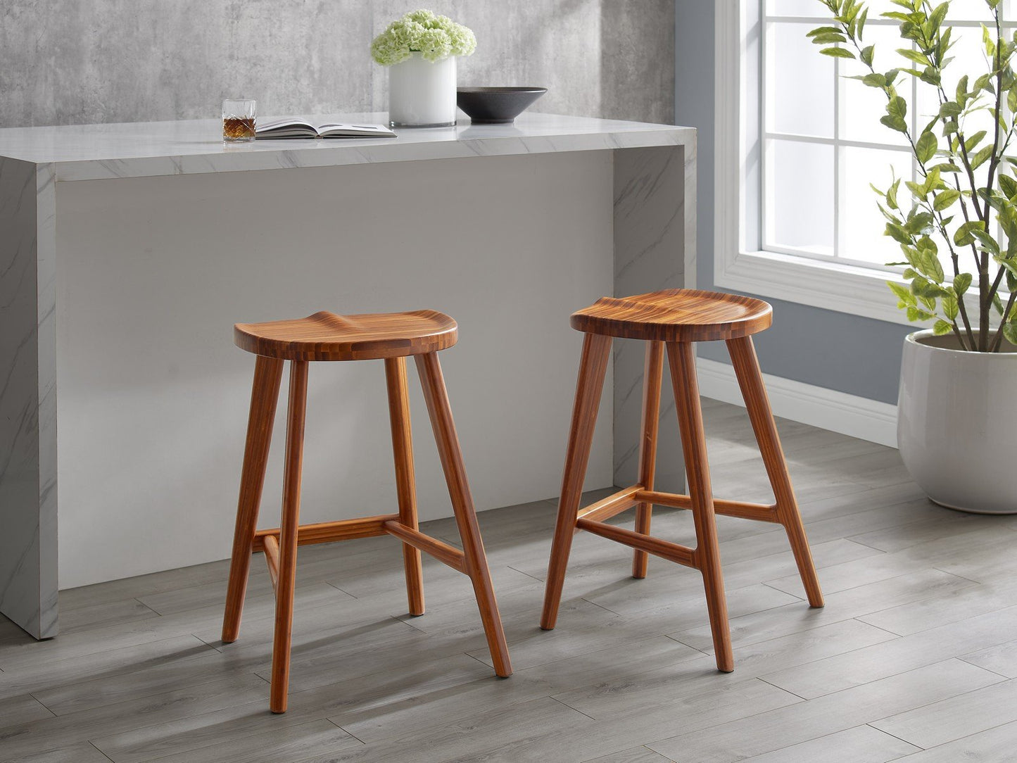 Greenington Max Stool in Counter Height, Amber - GM0008AM - 10