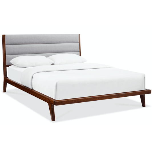 Greenington Mercury Modern Bamboo Upholstered King Bed, Exotic - GM002E Beds - bamboomod