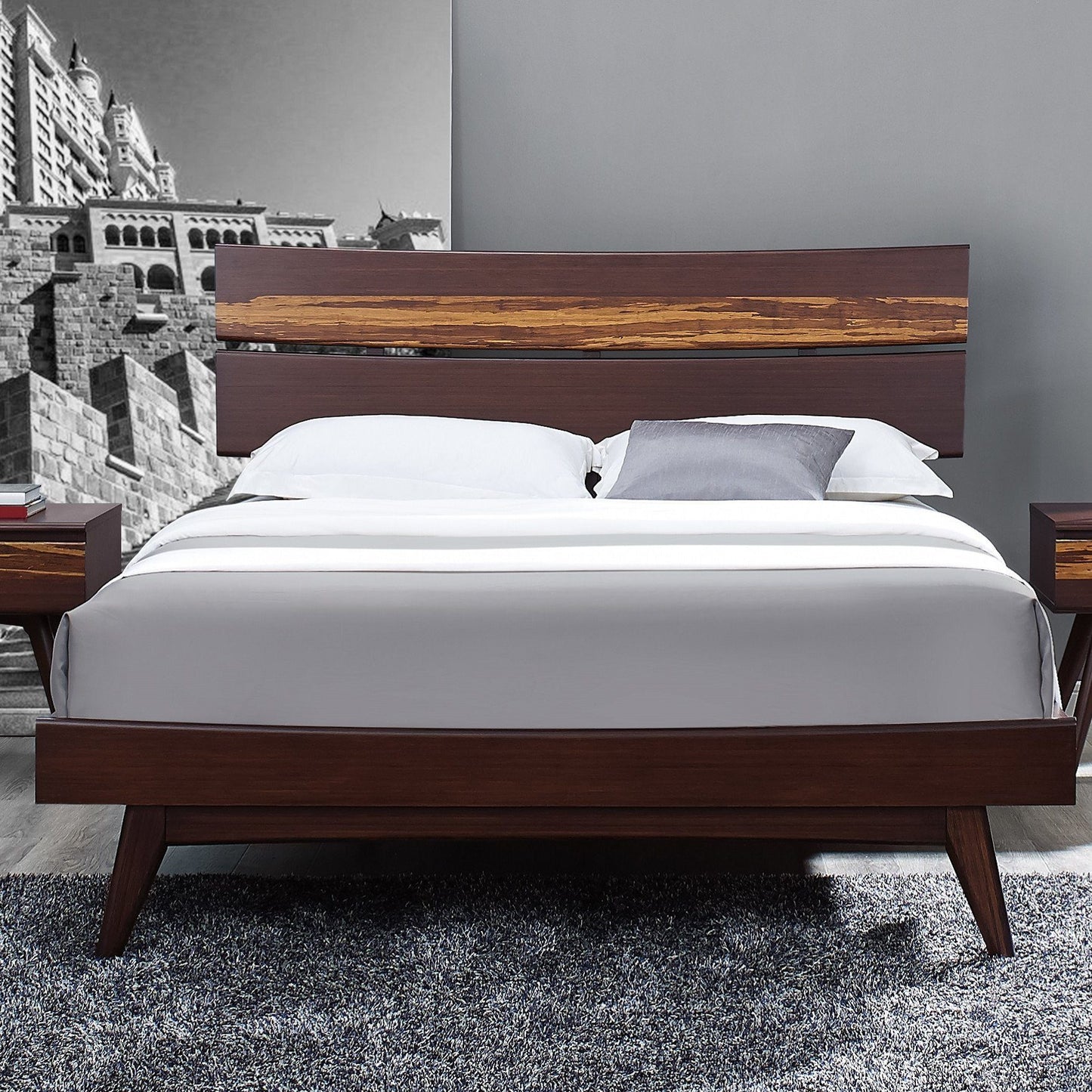 Greenington Azara Modern Solid Bamboo King Eastern Platform Bed Beds - bamboomod
