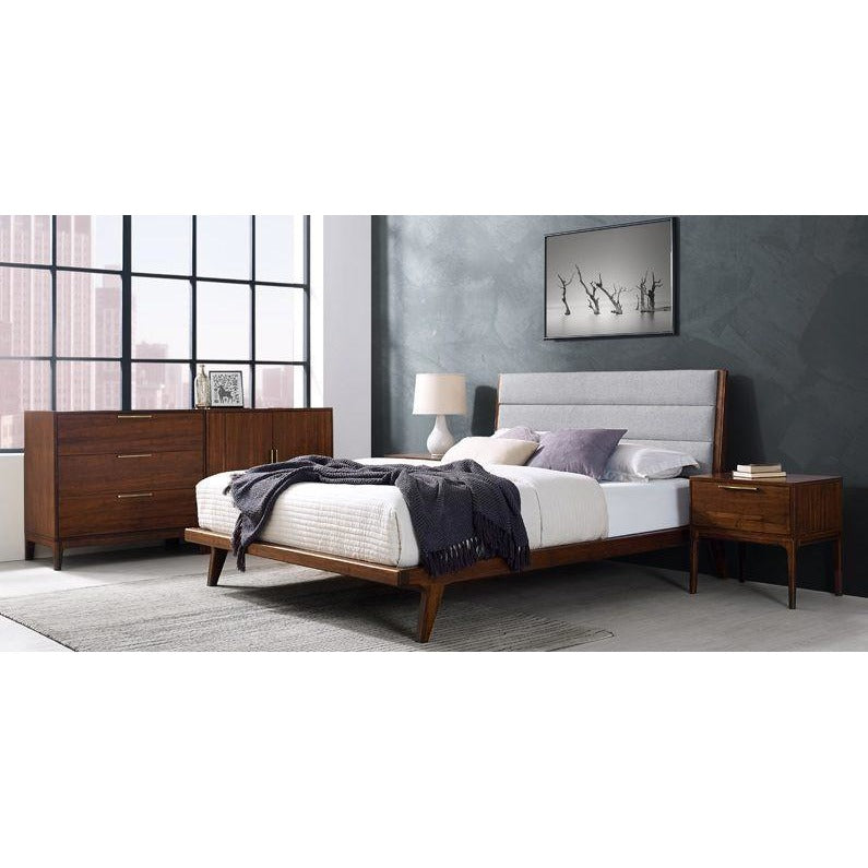 3pc Greenington Mercury Modern Bamboo Queen Bedroom Set In Exotic (Includes: 1 Queen Bed & 2 Nightstands) Beds - bamboomod