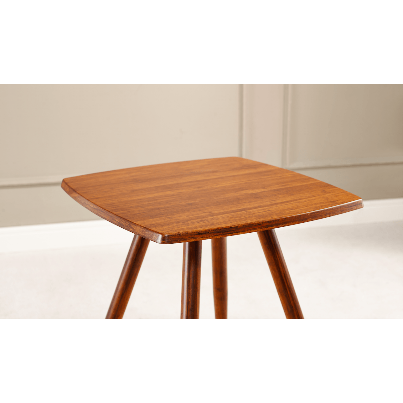 Greenington Modern Bamboo Ceres Square End Table Side Tables - bamboomod