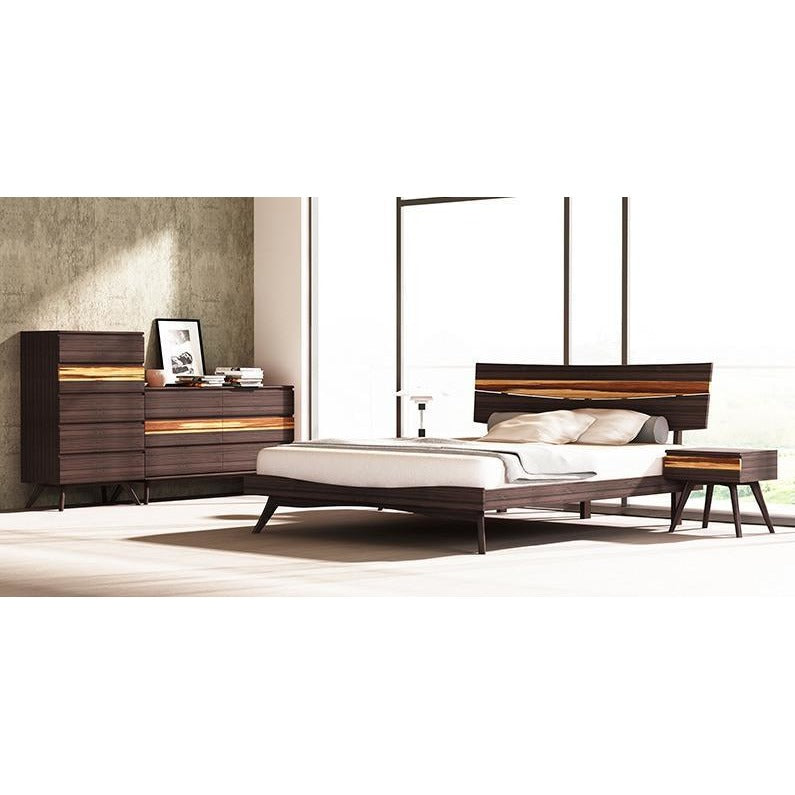 5pc Greenington Azara Modern Bamboo Eastern King Platform Bedroom Set (Includes: 1 King Bed, 2 Nightstands, 2 Dressers) Beds - bamboomod