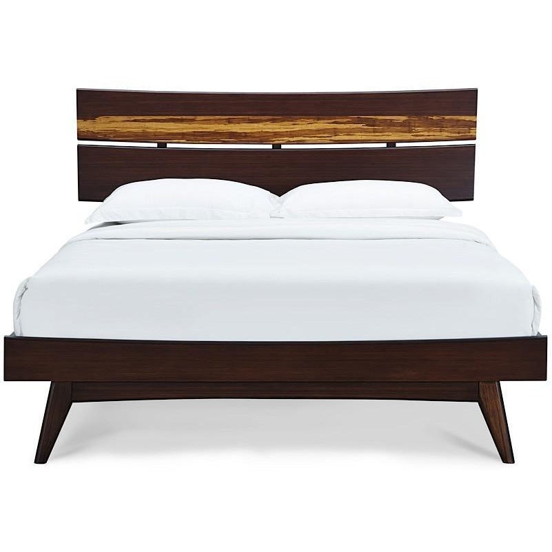 Greenington Azara Modern Solid Bamboo Queen Platform Bed Beds - bamboomod